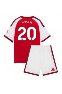 Arsenal Noni Madueke #20 Jalkapallovaatteet Lasten Kotipeliasu 2026-27 Lyhythihainen (+ Lyhyet housut)